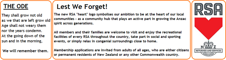 Find a RSA near you to join from list below